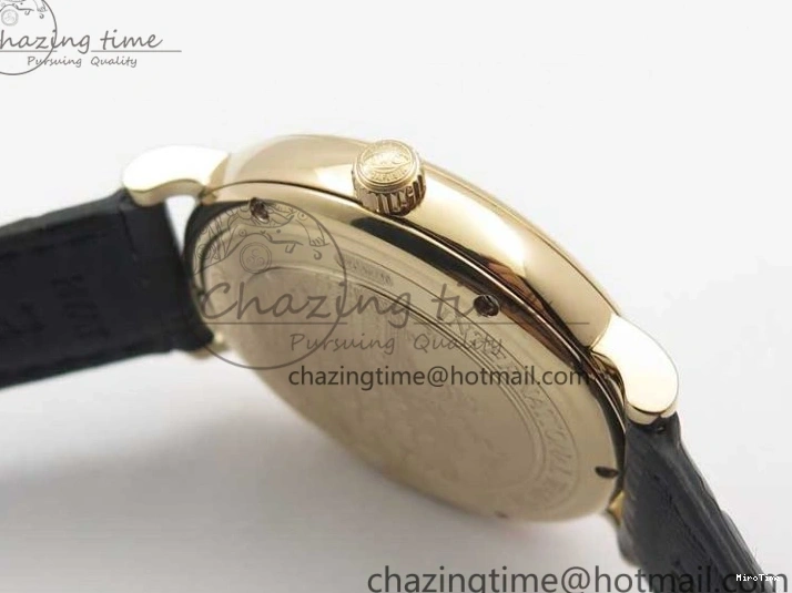 MIROTIME 0428 MoistureWicking Portofino Automatic RG IW356522 FKF 1:1 Best Edition Blue Dial on Black Croco Strap A 7109